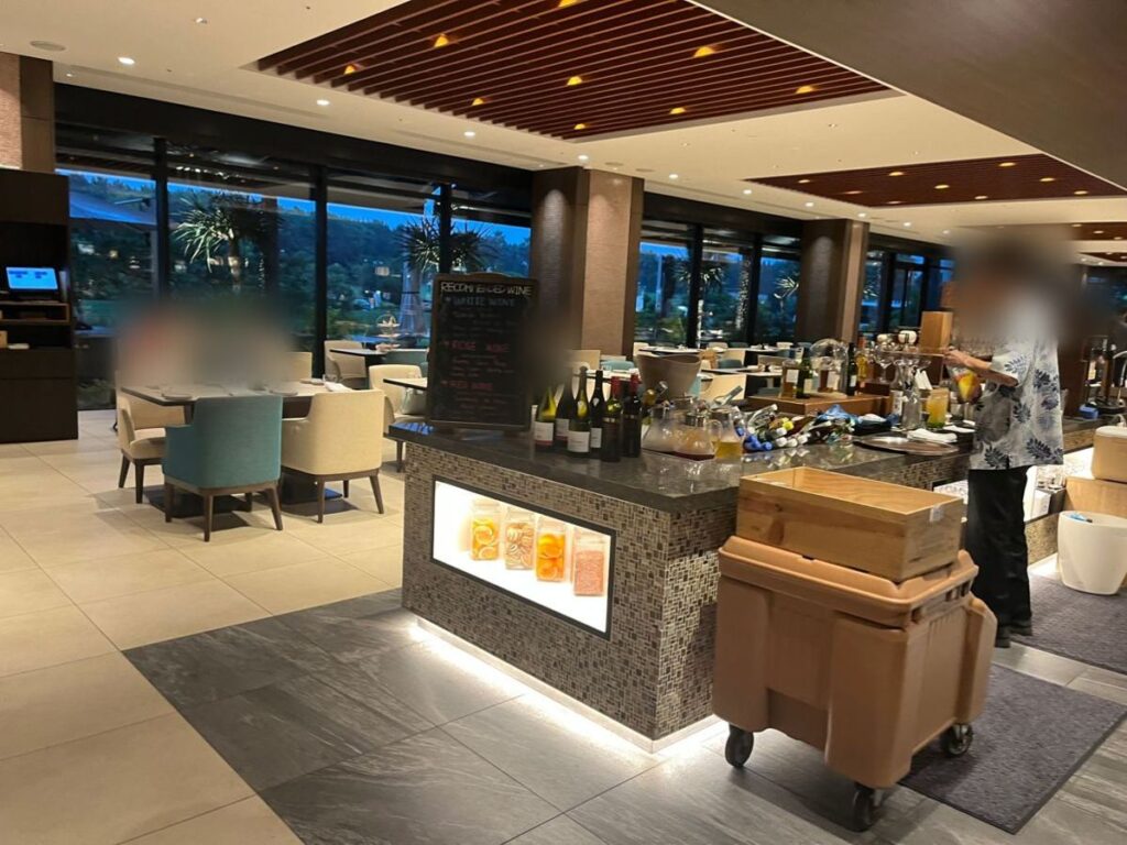 The Garden Brasserie & Bar の店内